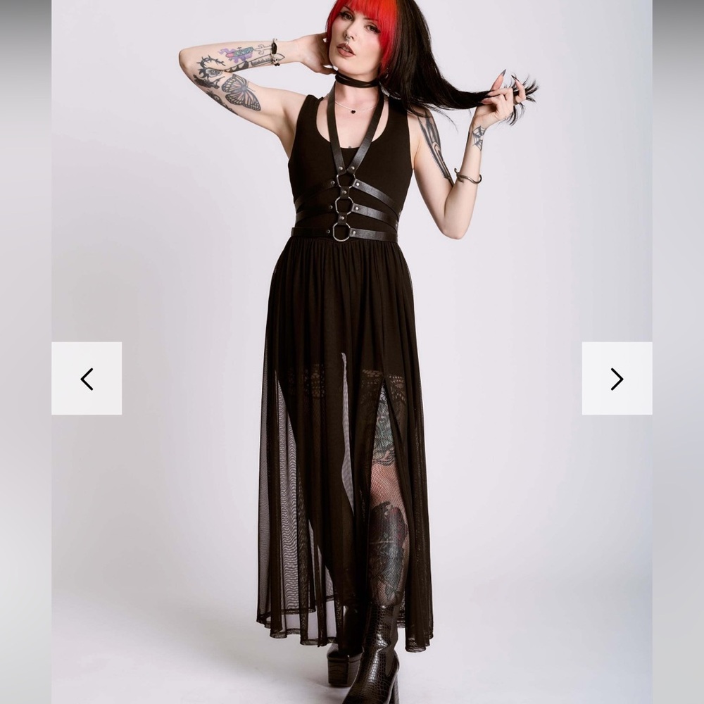 Maxi mesh romper from Midnight Hour